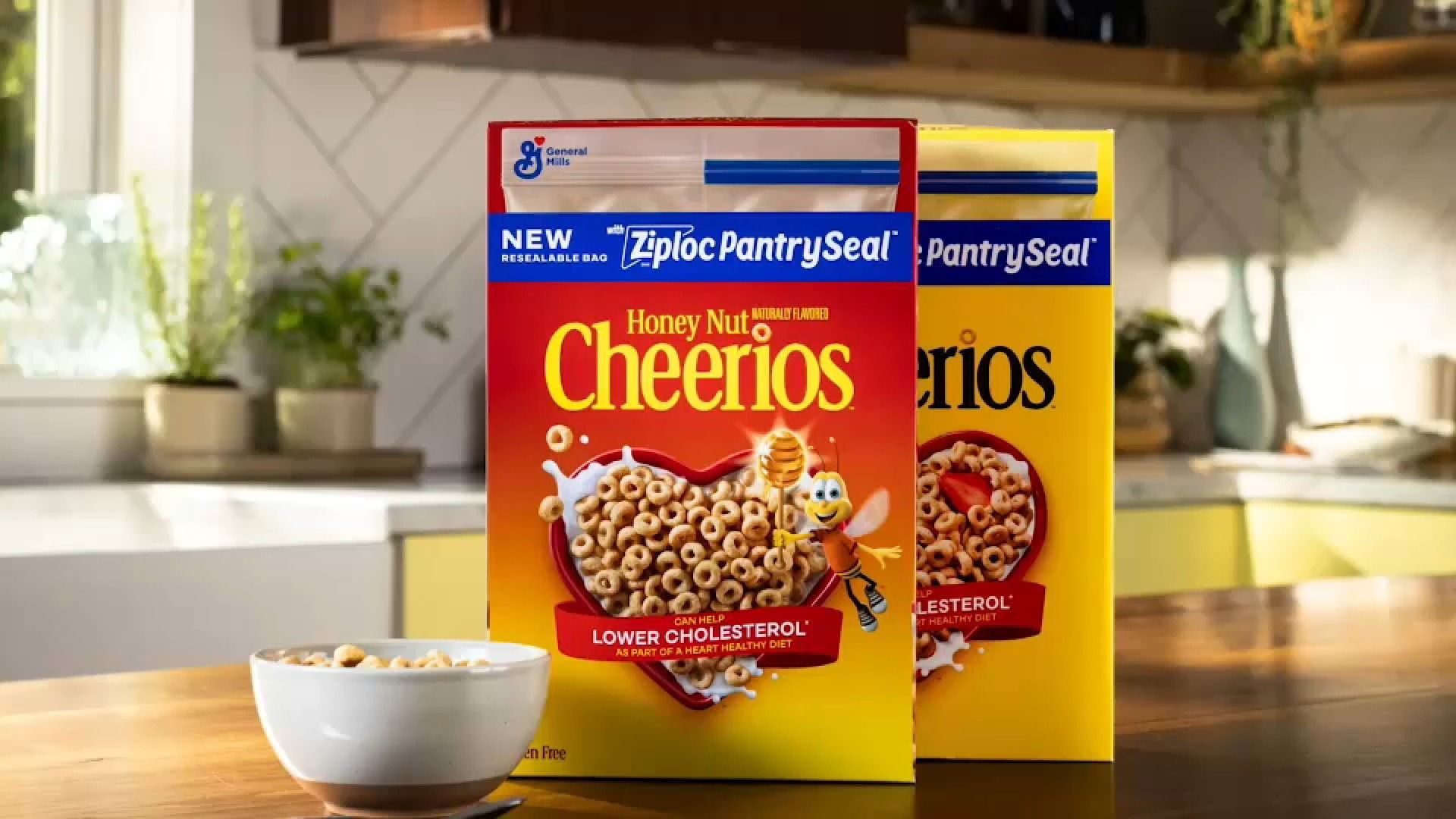 Cheerios teams up with Ziploc to add resealable bag to cereal boxes
       — Elgin Sports news