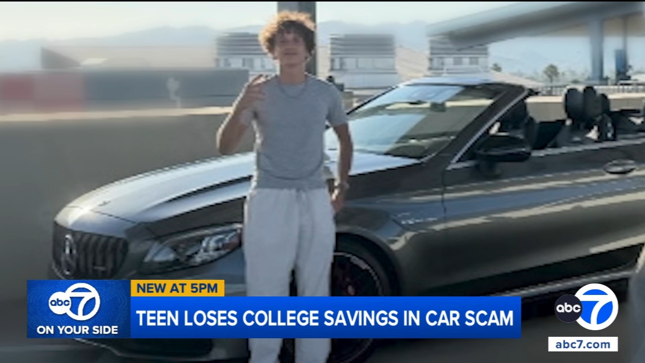 Arrod Berjis says he lost college savings in car scam, apparent DMV mistake that led to repossession in Los Angeles, California; teen seeks answers from Carvana, DMV
       — Elgin Community news