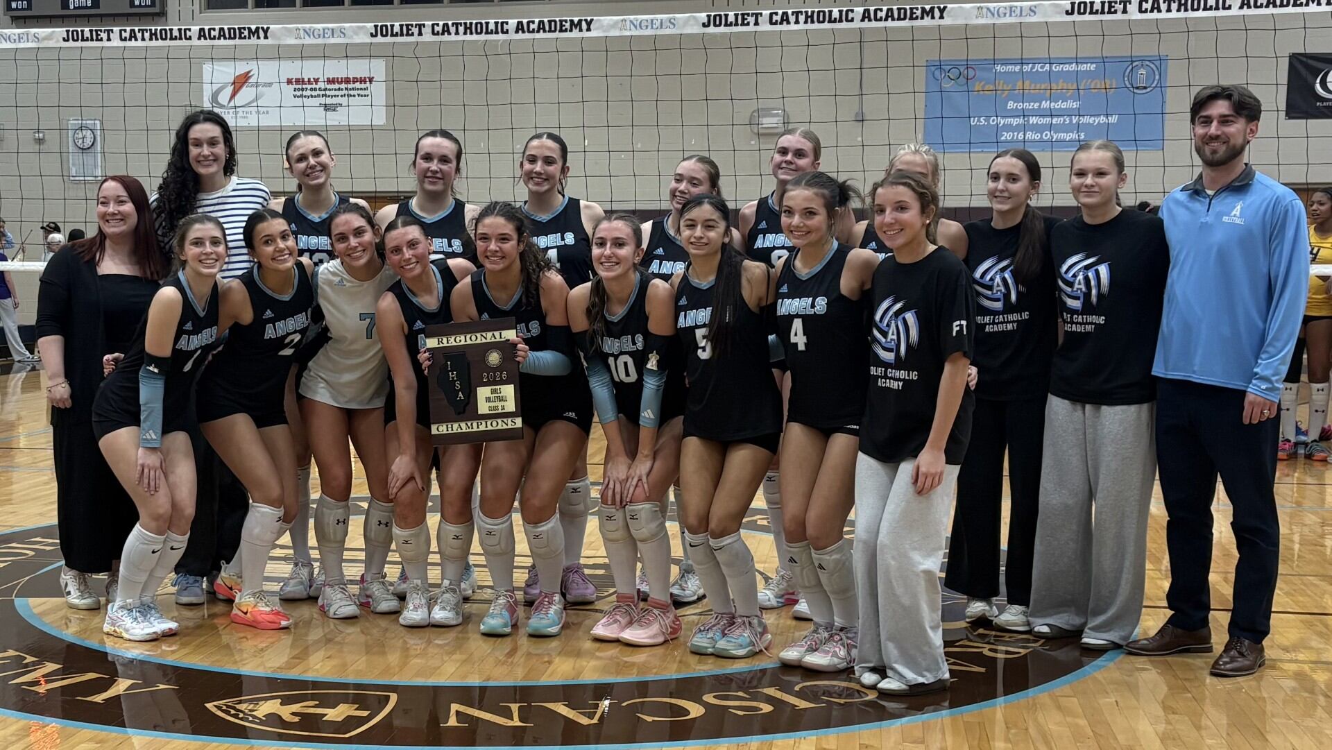 Joliet Catholic sweeps Marian Catholic, wins Class 3A regional championship — Shaw Local News Network